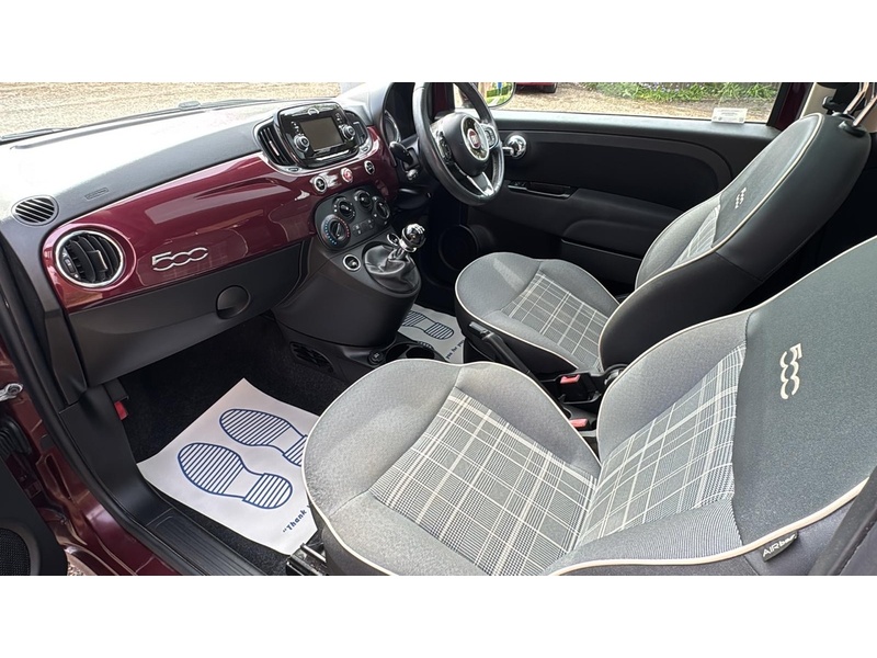Fiat 500 1.2 Lounge Hatchback 3dr Petrol Manual Euro 6 (s/s) (69 bhp) - U10003629