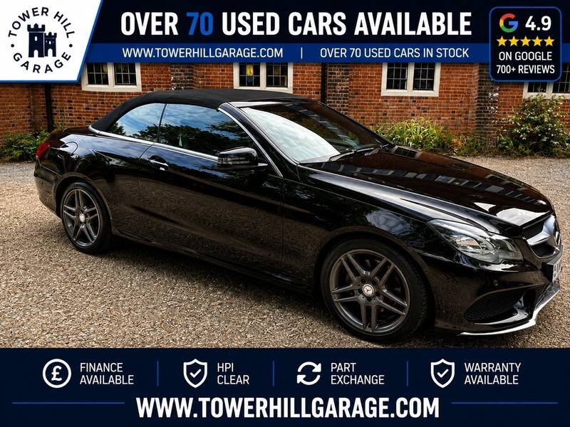 Mercedes-Benz E Class 2.1 E220 CDI AMG Sport Cabriolet Euro 5 (s/s) 2dr - U10003644