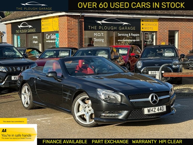 Mercedes-Benz SL 3.5 SL350 V6 BlueEfficiency Convertible 2dr Petrol G-Tronic Euro 5 (s/s) (306 ps) - U10003651
