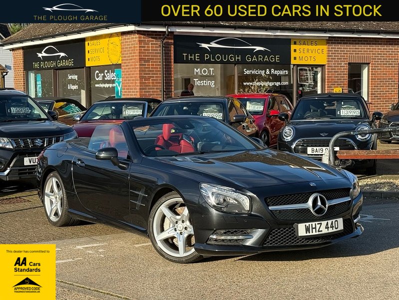 Mercedes-Benz SL 3.5 SL350 V6 BlueEfficiency Convertible 2dr Petrol G-Tronic Euro 5 (s/s) (306 ps) - U10003651