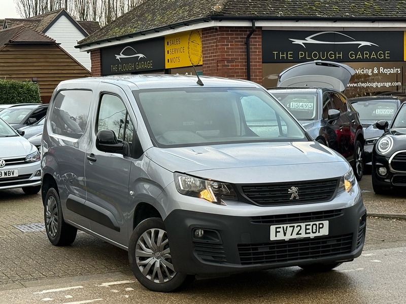 Peugeot Partner 1.5 BlueHDi 1000 Professional Premium Standard Panel Van 5dr Diesel Manual SWB Euro 6 (100 bhp) - U10003680