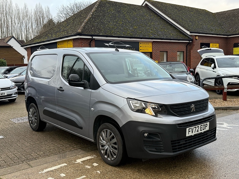 Peugeot Partner 1.5 BlueHDi 1000 Professional Premium Standard Panel Van 5dr Diesel Manual SWB Euro 6 (100 bhp) - U10003680