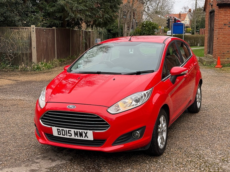 Ford Fiesta 1.5 TDCi Zetec Hatchback 5dr Diesel Manual Euro 5 (75 ps) - U10003686