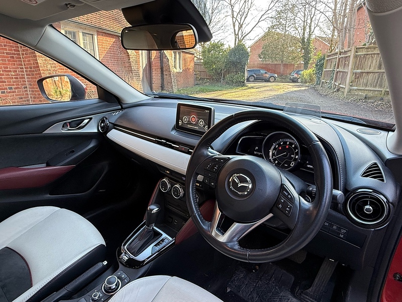 Mazda CX-3 2.0 SKYACTIV-G Sport Nav SUV 5dr Petrol Auto Euro 6 (s/s) (121 ps) - U10003695