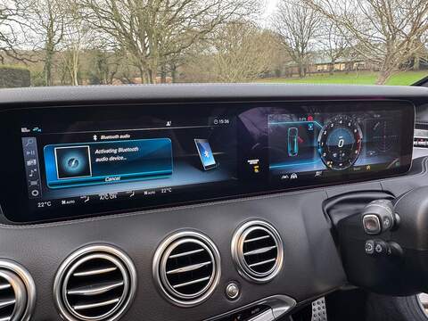 Mercedes-Benz S Class 4.0 S560 V8 BiTurbo AMG Line (Premium) Coupe 2dr Petrol G-Tronic Euro 6 (s/s) (469 ps) - U10003698