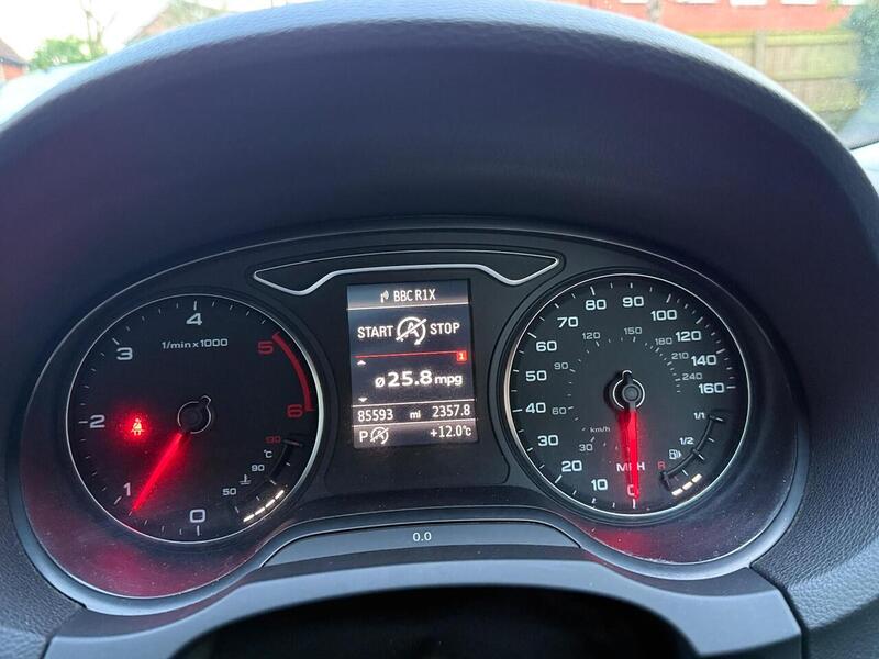 Audi A3 2.0 TDI Sport Sportback 5dr Diesel S Tronic quattro Euro 6 (s/s) (184 ps) - U10003737