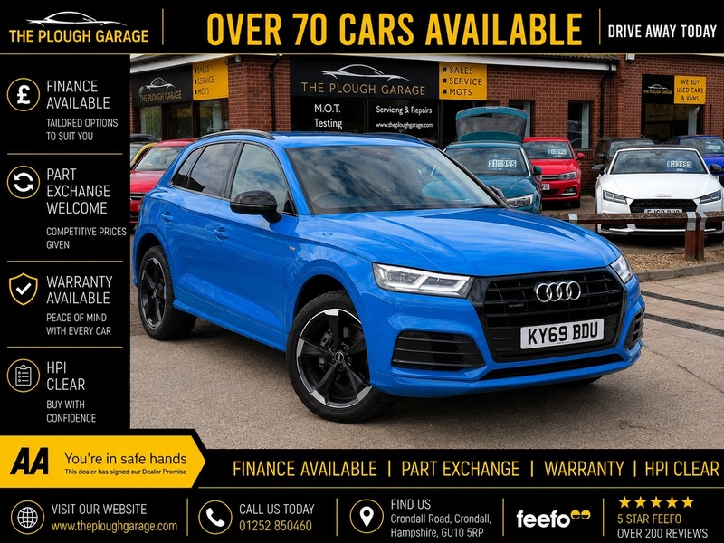 Audi Q5 2.0 TDI 40 Black Edition SUV 5dr Diesel S Tronic quattro Euro 6 (s/s) (190 ps) - U10003753