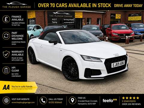 Audi TT 3.7 V6 GT Convertible 2dr Petrol Auto Euro 5 (328 ps)