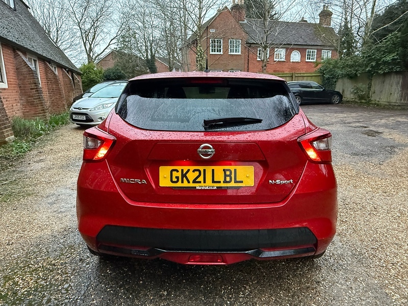Nissan Micra 1.0 IG-T N-Sport Hatchback 5dr Petrol Manual Euro 6 (s/s) (92 ps) - U10003774