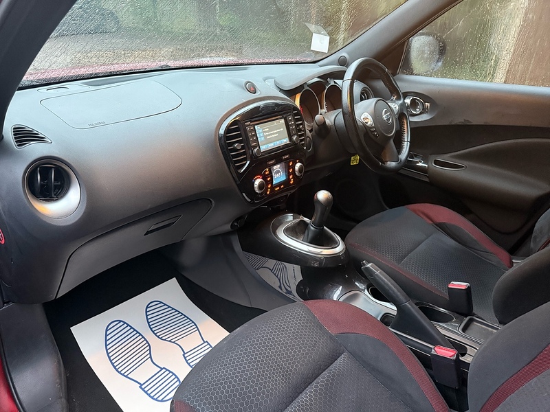 Nissan Juke 1.6 n-tec SUV 5dr Petrol Manual Euro 5 (17in Alloy) (117 ps) - U10003775