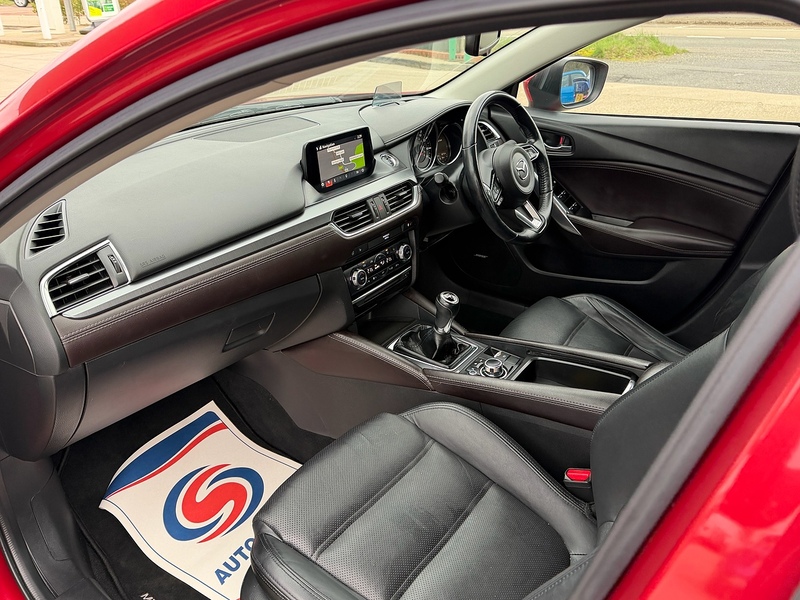 Mazda Mazda6 2.0 SKYACTIV-G Sport Nav Saloon 4dr Petrol Manual Euro 6 (s/s) (165 ps) - U10003840