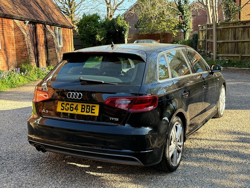 Audi A3 1.4 TFSI S line Sportback 5dr Petrol Manual Euro 6 (s/s) (125 ps) - U10003859
