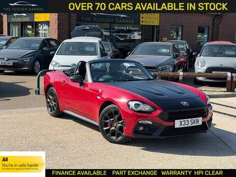 Abarth 124 Spider 1.8 SLK200 BlueEfficiency Convertible 2dr Petrol G-Tronic+ Euro 5 (s/s) (184 ps)