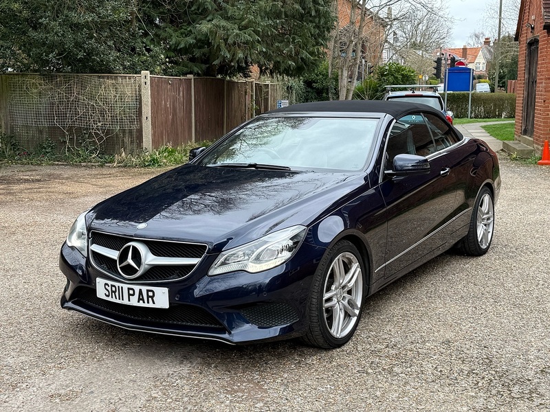 Mercedes-Benz E Class 2.1 E220 CDI SE Cabriolet 2dr Diesel G-Tronic+ Euro 5 (s/s) (170 ps) - U10003890