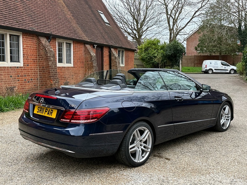Mercedes-Benz E Class 2.1 E220 CDI SE Cabriolet 2dr Diesel G-Tronic+ Euro 5 (s/s) (170 ps) - U10003890