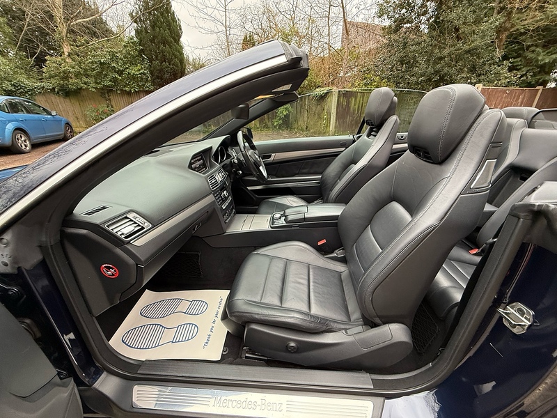 Mercedes-Benz E Class 2.1 E220 CDI SE Cabriolet 2dr Diesel G-Tronic+ Euro 5 (s/s) (170 ps) - U10003890