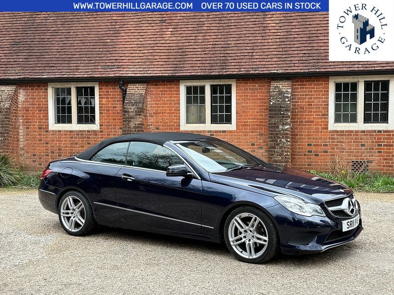 Mercedes-Benz E Class 2.1 E220 CDI SE Cabriolet 2dr Diesel G-Tronic+ Euro 5 (s/s) (170 ps) - U10003890
