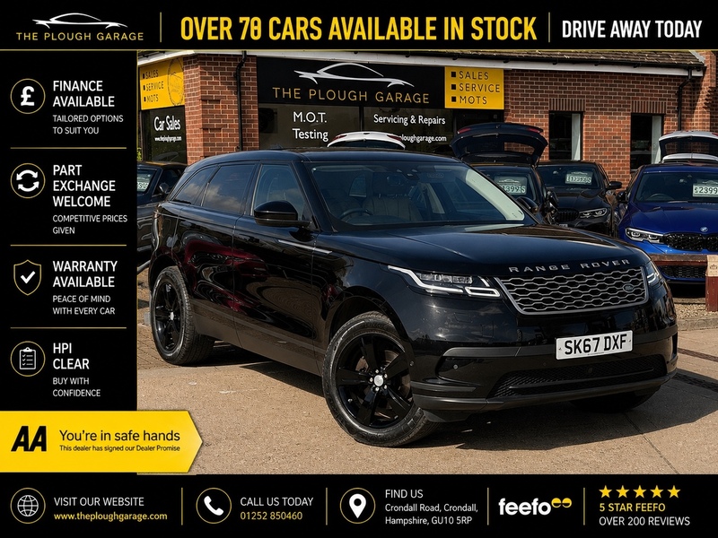 Land Rover Range Rover Velar 2.0 D240 S SUV 5dr Diesel Auto 4WD Euro 6 (s/s) (240 ps) - U10003930