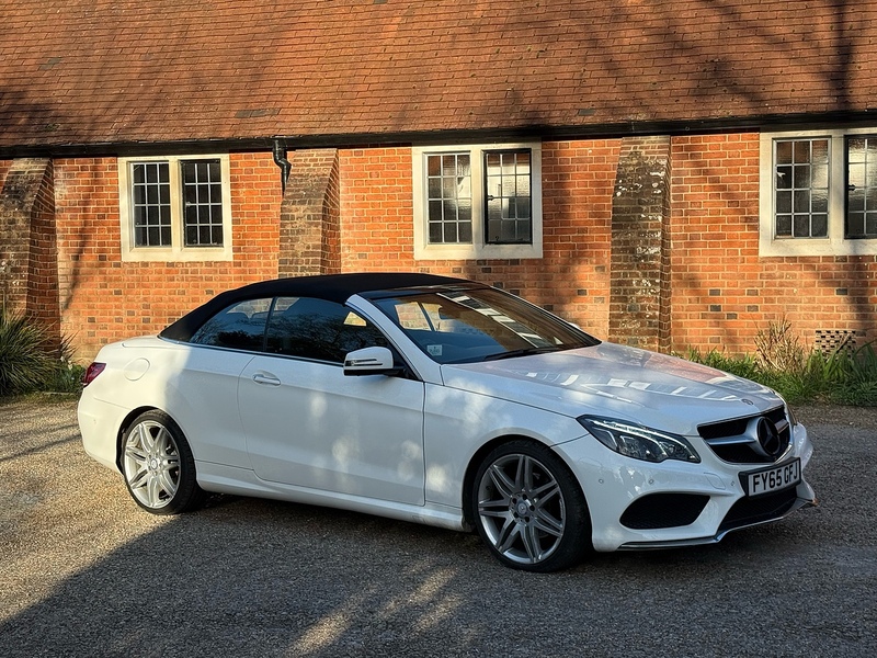 Mercedes-Benz E Class 2.1 E220 BlueTEC AMG Line (Premium) Cabriolet 2dr Diesel G-Tronic+ Euro 6 (s/s) (177 ps) - U10003932