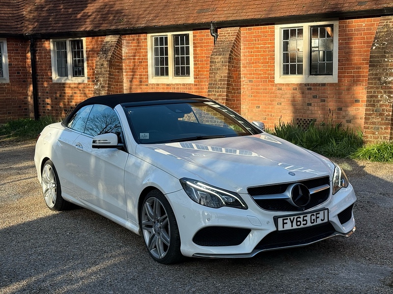 Mercedes-Benz E Class 2.1 E220 BlueTEC AMG Line (Premium) Cabriolet 2dr Diesel G-Tronic+ Euro 6 (s/s) (177 ps) - U10003932