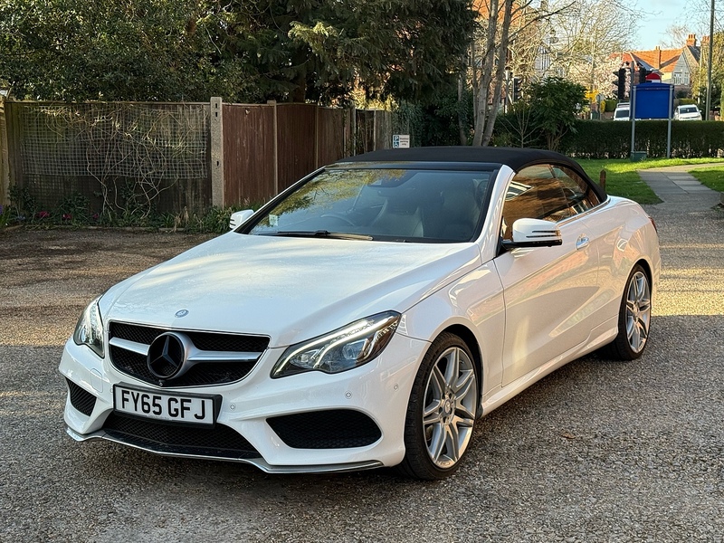 Mercedes-Benz E Class 2.1 E220 BlueTEC AMG Line (Premium) Cabriolet 2dr Diesel G-Tronic+ Euro 6 (s/s) (177 ps) - U10003932