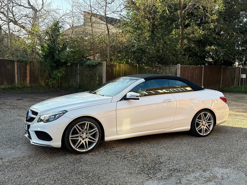 Mercedes-Benz E Class 2.1 E220 BlueTEC AMG Line (Premium) Cabriolet 2dr Diesel G-Tronic+ Euro 6 (s/s) (177 ps) - U10003932