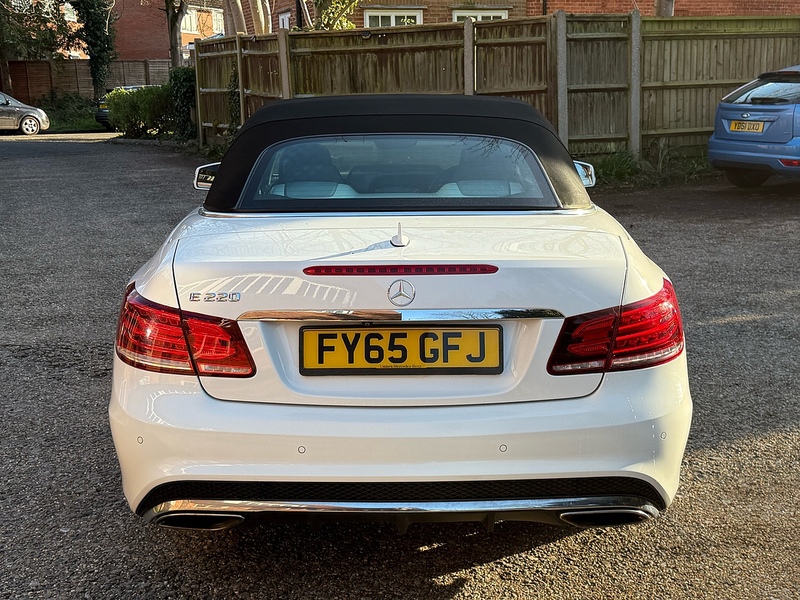 Mercedes-Benz E Class 2.1 E220 BlueTEC AMG Line (Premium) Cabriolet 2dr Diesel G-Tronic+ Euro 6 (s/s) (177 ps) - U10003932