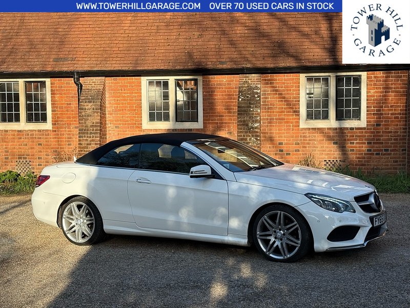 Mercedes-Benz E Class 2.1 E220 BlueTEC AMG Line (Premium) Cabriolet 2dr Diesel G-Tronic+ Euro 6 (s/s) (177 ps) - U10003932