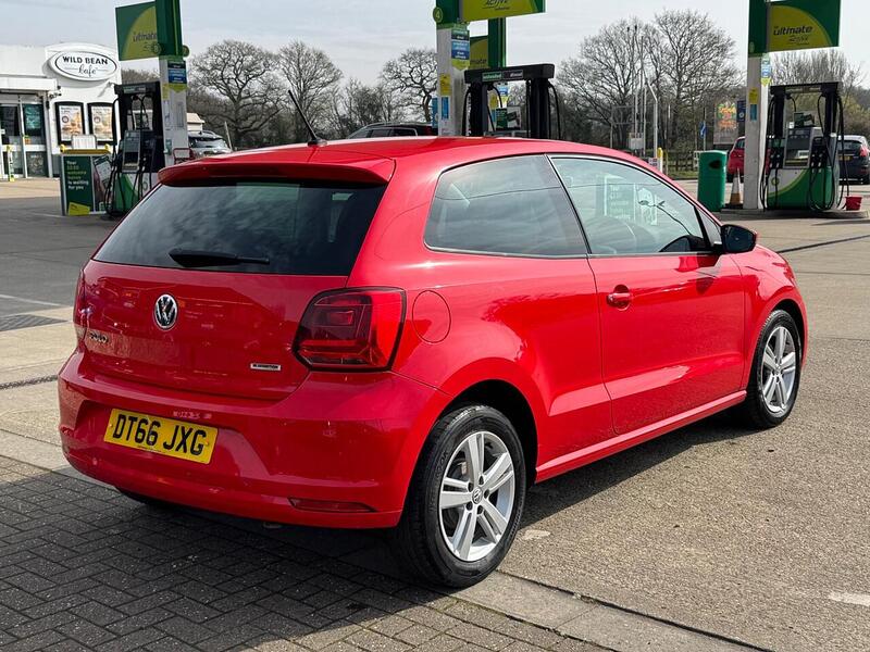 Volkswagen Polo 1.0 BlueMotion Tech Match Edition Hatchback 3dr Petrol Manual Euro 6 (s/s) (75 ps) - U10003959