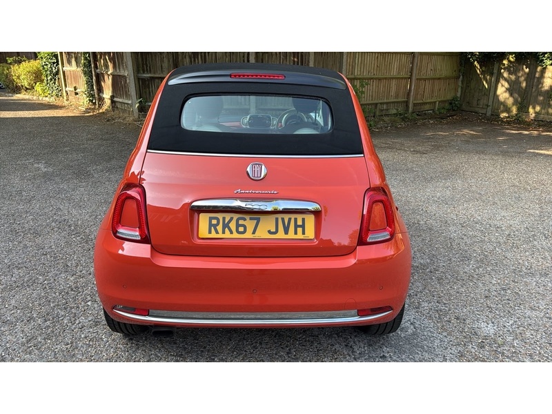 Fiat 500C 1.2 Anniversario Convertible 2dr Petrol Manual Euro 6 (s/s) (69 bhp) - U10003978