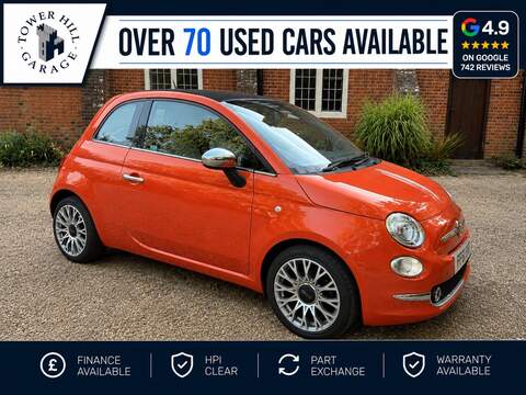 Fiat 500C 1.5 Cooper Convertible 2dr Petrol Manual Euro 6 (s/s) (136 ps)