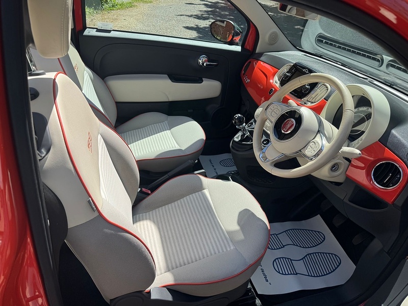 Fiat 500C 1.2 Anniversario Convertible 2dr Petrol Manual Euro 6 (s/s) (69 bhp) - U10003978