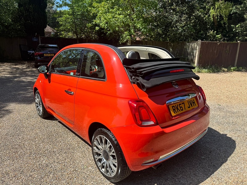 Fiat 500C 1.2 Anniversario Convertible 2dr Petrol Manual Euro 6 (s/s) (69 bhp) - U10003978