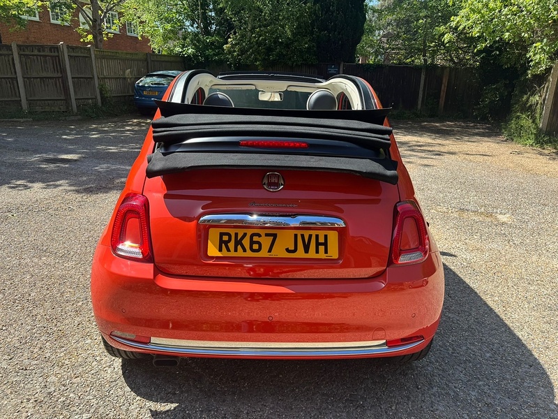 Fiat 500C 1.2 Anniversario Convertible 2dr Petrol Manual Euro 6 (s/s) (69 bhp) - U10003978