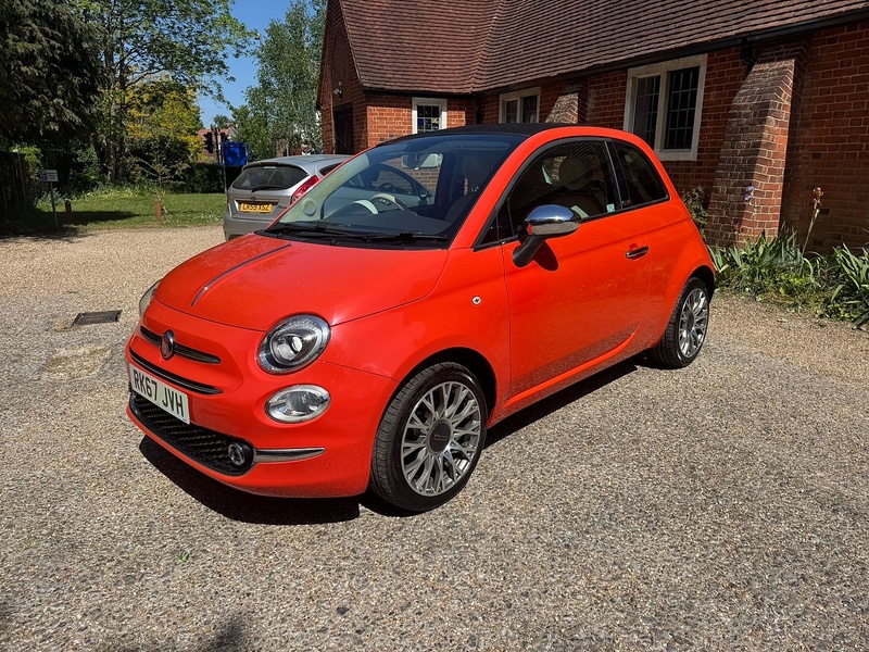 Fiat 500C 1.2 Anniversario Convertible 2dr Petrol Manual Euro 6 (s/s) (69 bhp) - U10003978