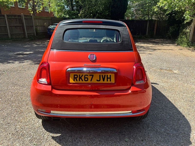 Fiat 500C 1.2 Anniversario Convertible 2dr Petrol Manual Euro 6 (s/s) (69 bhp) - U10003978