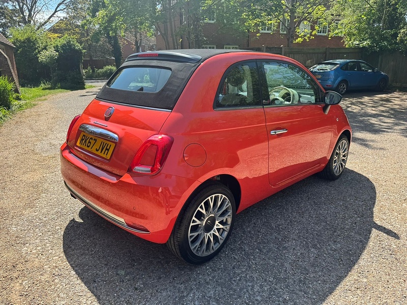 Fiat 500C 1.2 Anniversario Convertible 2dr Petrol Manual Euro 6 (s/s) (69 bhp) - U10003978