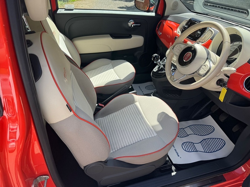 Fiat 500C 1.2 Anniversario Convertible 2dr Petrol Manual Euro 6 (s/s) (69 bhp) - U10003978
