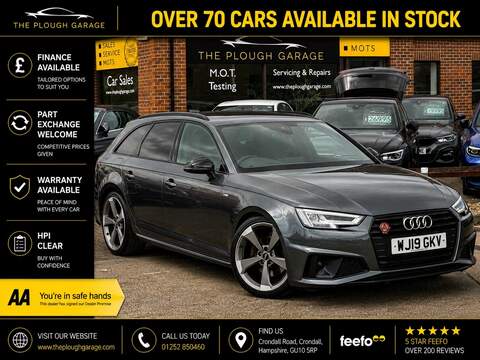 Audi A4 Avant 2.0 TFSI 40 Black Edition Roadster 2dr Petrol S Tronic Euro 6 (s/s) (197 ps)