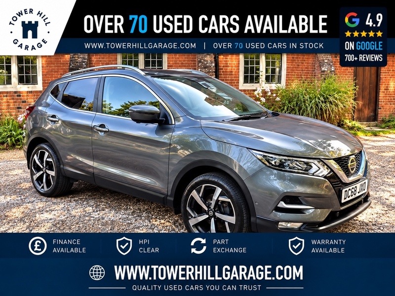 Nissan Qashqai 1.3 DIG-T Tekna SUV 5dr Petrol Manual Euro 6 (s/s) (140 ps) - U10003992