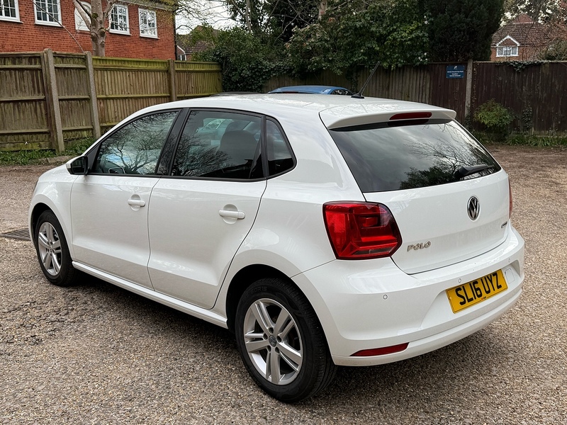Volkswagen Polo 1.0 BlueMotion Tech Match Hatchback 5dr Petrol Manual Euro 6 (s/s) (60 ps) - U10003995