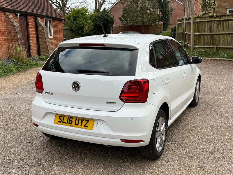 Volkswagen Polo 1.0 BlueMotion Tech Match Hatchback 5dr Petrol Manual Euro 6 (s/s) (60 ps) - U10003995