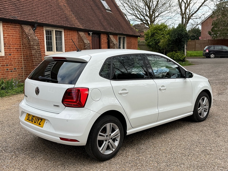 Volkswagen Polo 1.0 BlueMotion Tech Match Hatchback 5dr Petrol Manual Euro 6 (s/s) (60 ps) - U10003995