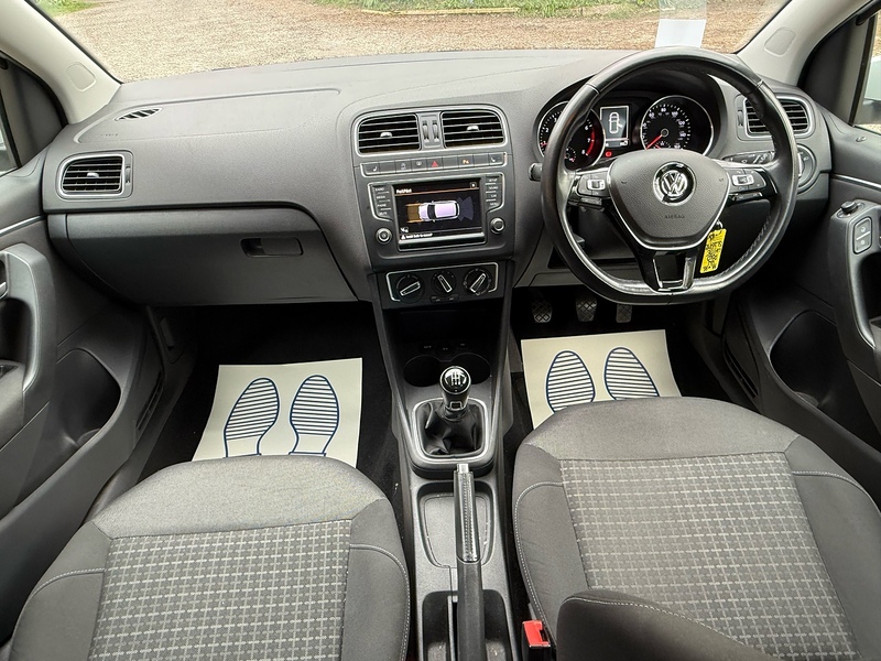 Volkswagen Polo 1.0 BlueMotion Tech Match Hatchback 5dr Petrol Manual Euro 6 (s/s) (60 ps) - U10003995