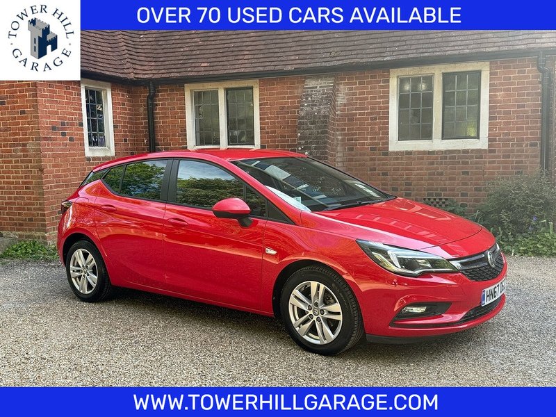Vauxhall Astra 1.4i Turbo Tech Line Nav Hatchback 5dr Petrol Manual Euro 6 (125 ps) - U10004012