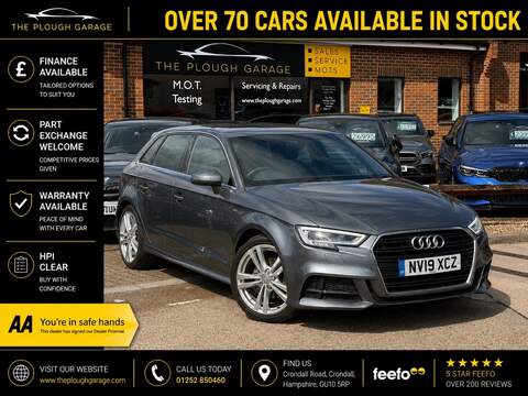 Audi A3 2.0 TFSI 40 Black Edition Roadster 2dr Petrol S Tronic Euro 6 (s/s) (197 ps)