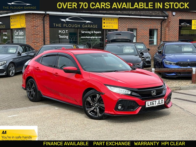 Honda Civic 1.5 VTEC Turbo Sport Hatchback 5dr Petrol Manual Euro 6 (s/s) (182 ps) - U10004047