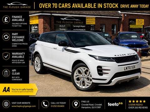 Land Rover Range Rover Evoque 2.0 P250 MHEV R-Dynamic SE SUV 5dr Petrol Auto 4WD Euro 6 (s/s) (249 ps)