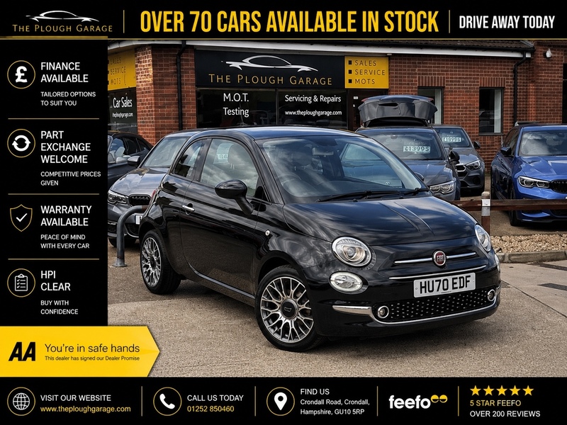 Fiat 500 1.0 MHEV Star Hatchback 3dr Petrol Manual Euro 6 (s/s) (70 bhp) - U10004064