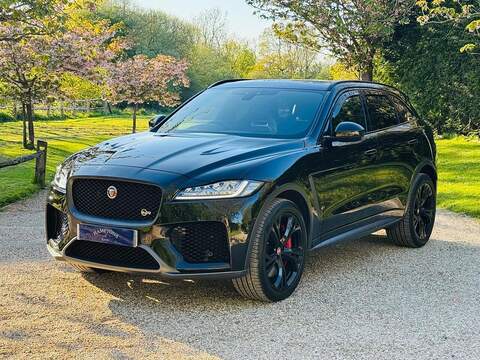 Jaguar F-PACE 5.0 V8 SVR Quickshift AWD Euro 6 (s/s) 5dr - U10004076